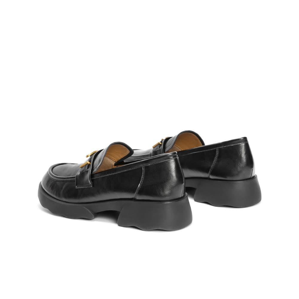 Лоферы BELLE Loafers с подъемом 3 см, британский стиль, универсальные и удобные - изображение 4