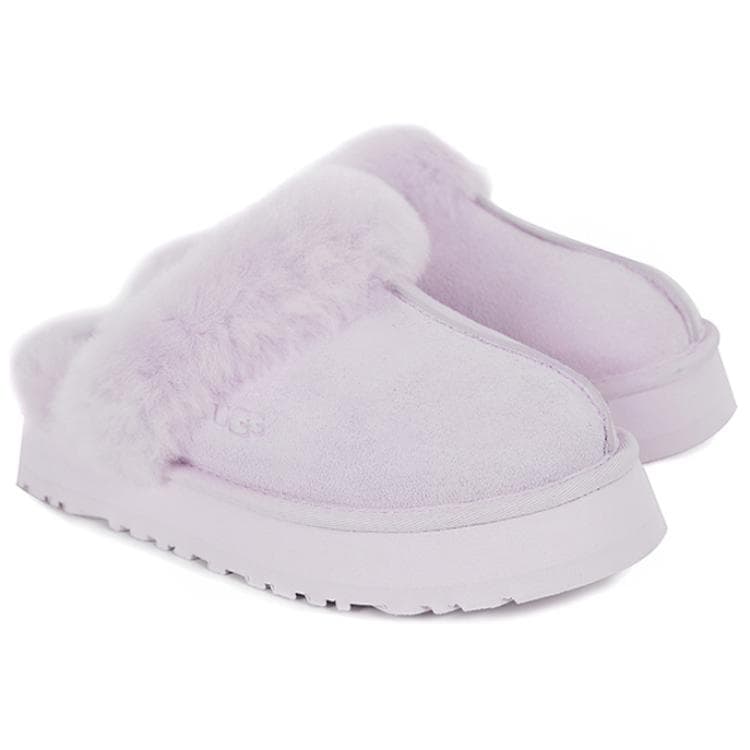 Сандалии UGG Домашние тапочки Женские Светло-фиолетовые - изображение 3