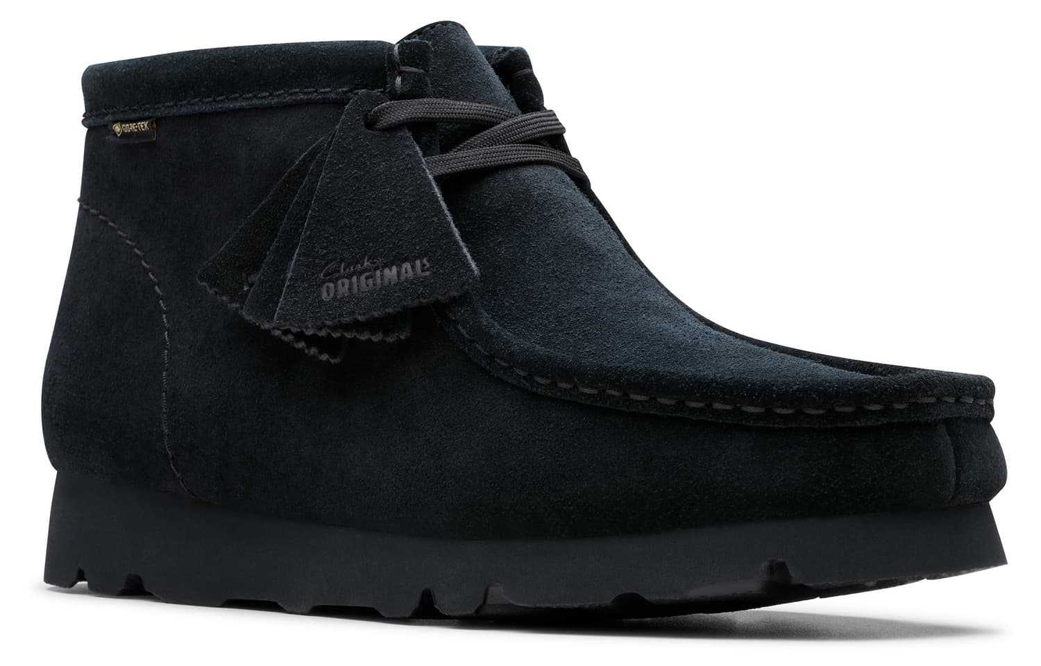 Ботинки Clarks Спилок Коровья Кожа Повседневная Обувь Мужская Черная - изображение 2