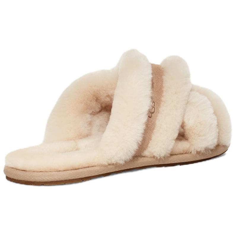 Сандалии UGG Scuffita противоскользящие устойчивые к истиранию шлепанцы женские экрю - изображение 4