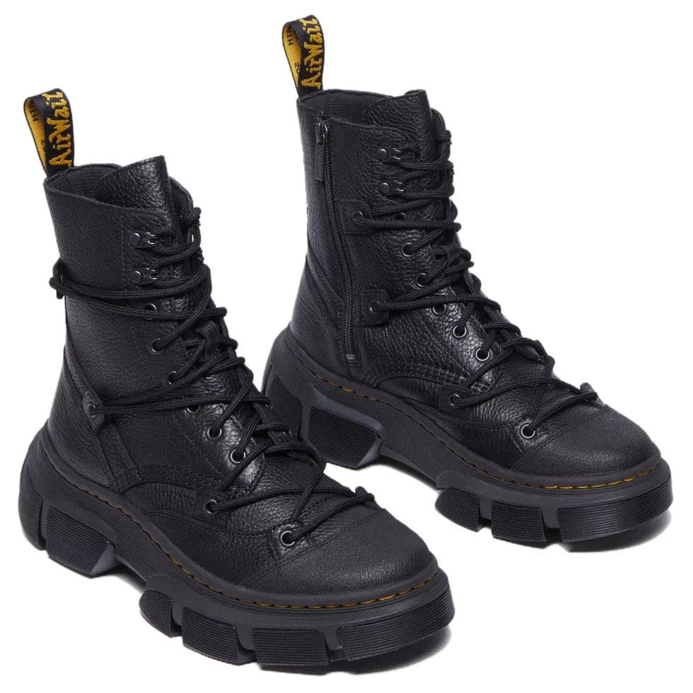 Ботинки Dr.Martens DMXL Кожа Короткие Армейские Ботинки Унисекс Черные - изображение 3
