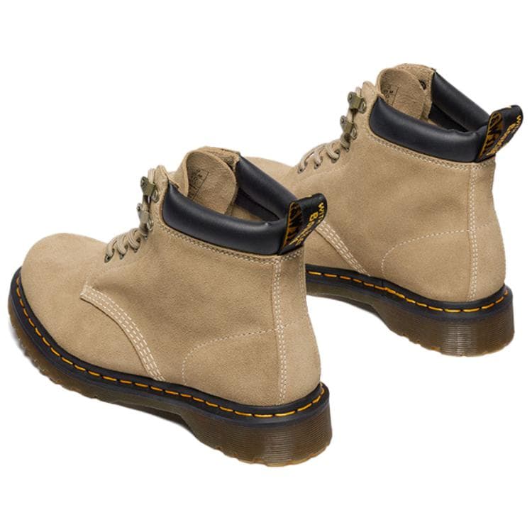 Ботинки Dr.Martens 939 Спилок Коровья Кожа Короткие Армейские Ботинки Унисекс Абрикос - изображение 4