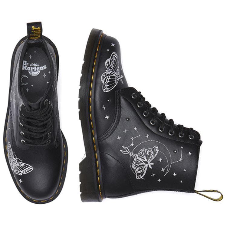Ботинки Dr.Martens Коровья кожа армейские ботинки средней длины унисекс черный - изображение 5
