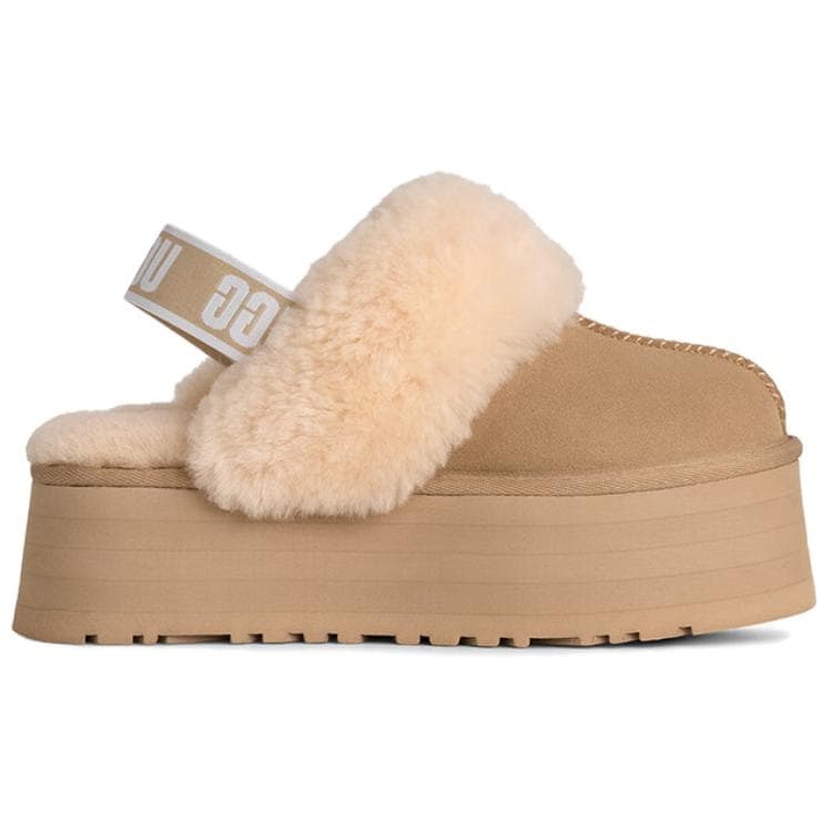 Тапочки UGG Funkette Повседневная обувь Женская Горчичный - изображение 3