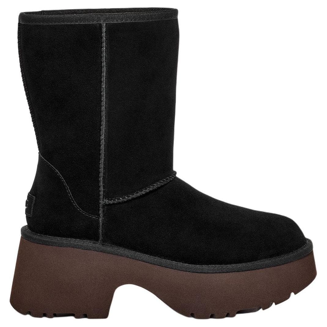 Сапоги UGG Спилок Коровья Кожа Универсальные Ботильоны Женские Черные - изображение 2