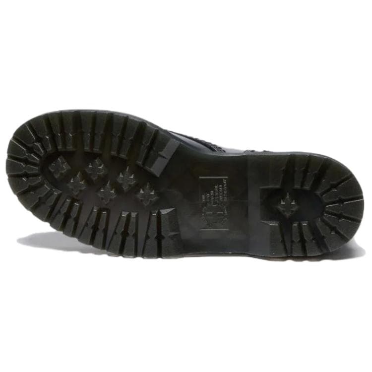 Ботинки Dr.Martens 1460 Harness Кожа Короткий Армейский Ботинок Унисекс Черный - изображение 6