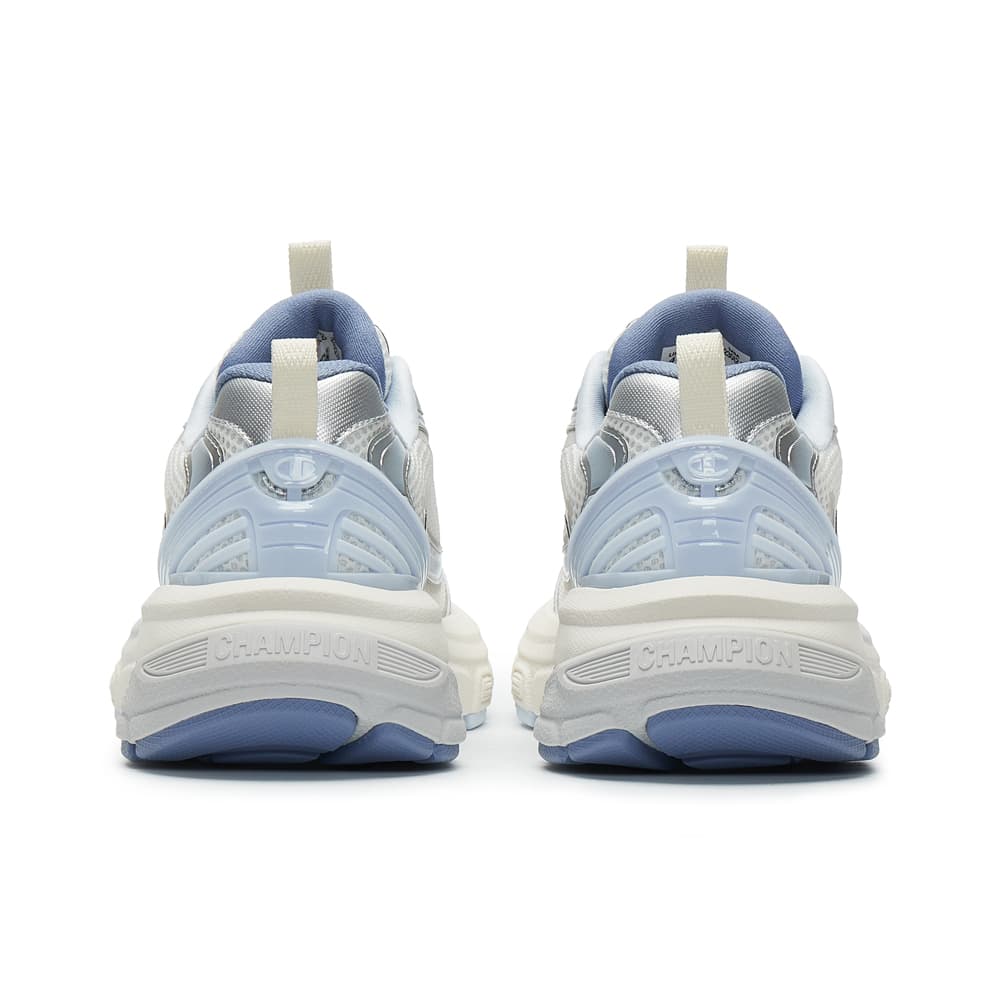 Кроссовки для бега Champion Low Top Беговые кроссовки Женские Серебряный Белый Лунный камень Синий - изображение 3