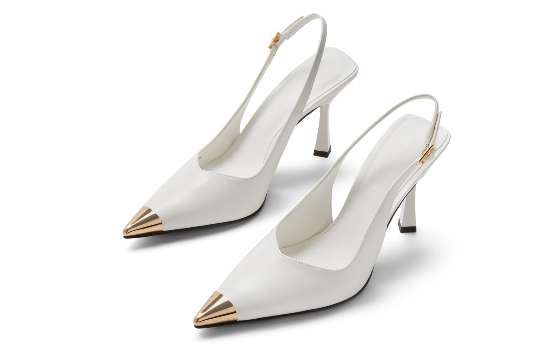 Туфли CHARLES&KEITH Вечерние туфли на высоком узком каблуке 9,1 см с заостренным носком - изображение 3