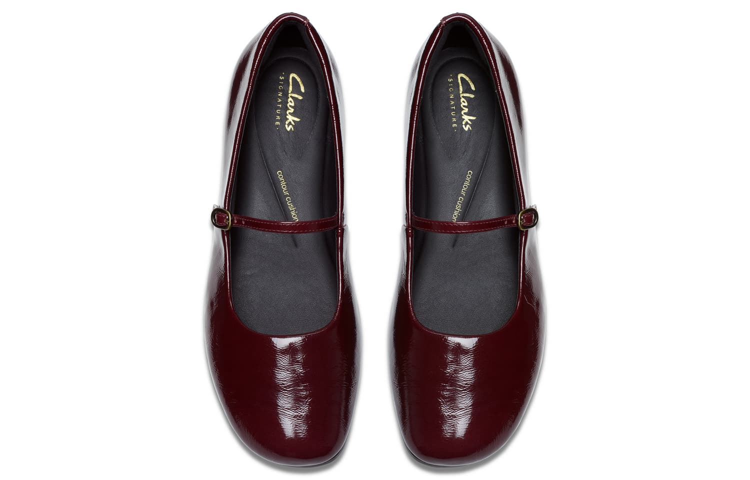 Clarks Mary Jane Туфли Женские Темно-Красные - изображение 3