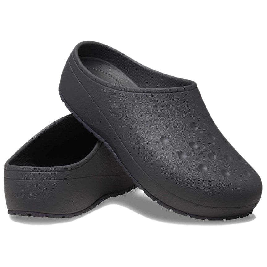 Сандалии Crocs противоскользящие закрытые тапочки унисекс черные - изображение 4
