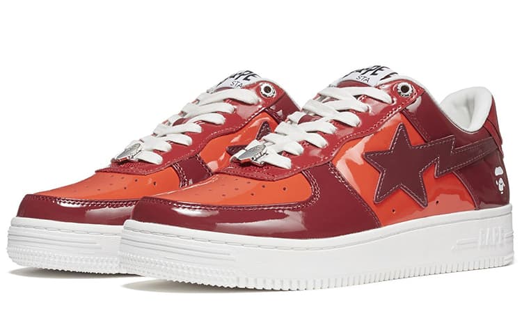 Кроссовки A BATHING APE STA Combo Red - изображение 3