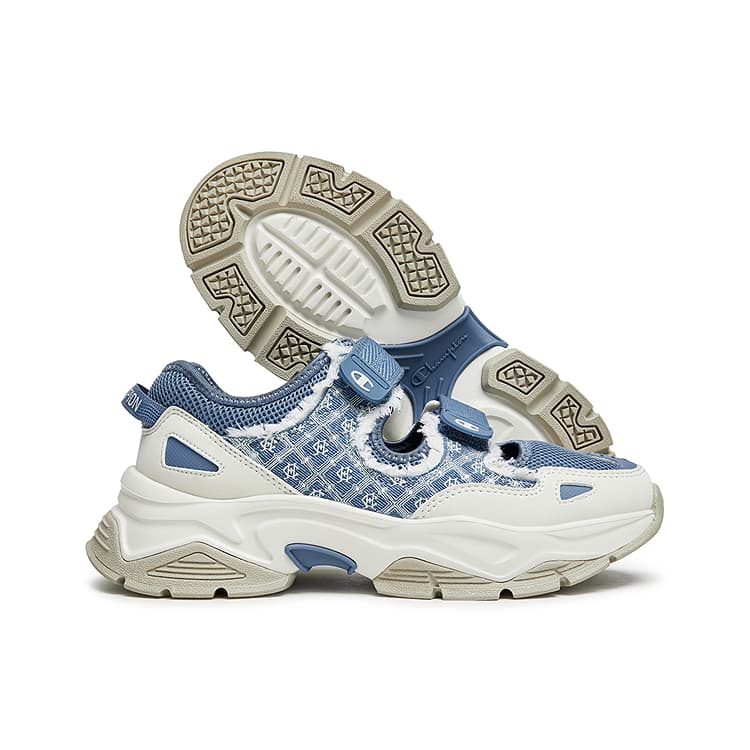 Кроссовки Champion Casual Low Top Македонский Синий/Молочно-Белый Женский - изображение 2