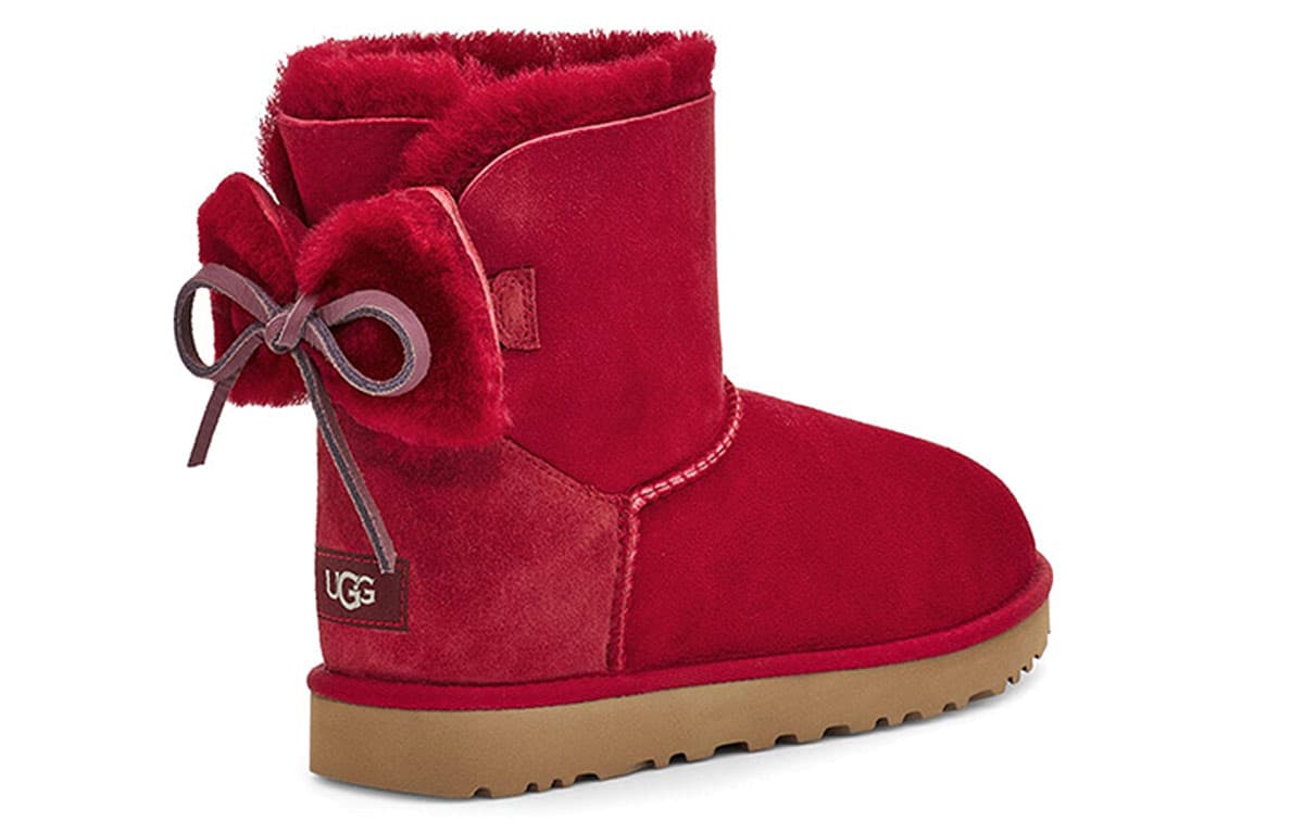Ботинки зимние UGG Classic Dudble Bow Mini - изображение 4