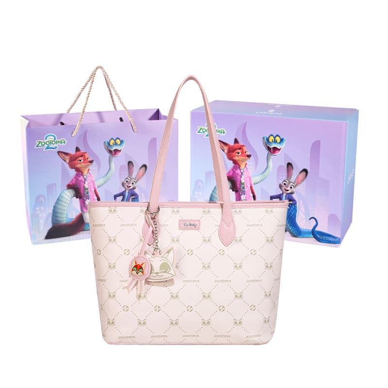 Мини-сумка Disney Зверополис PVC Сумка на плечо Обычный (стандартный) Женские Розовый - изображение 2