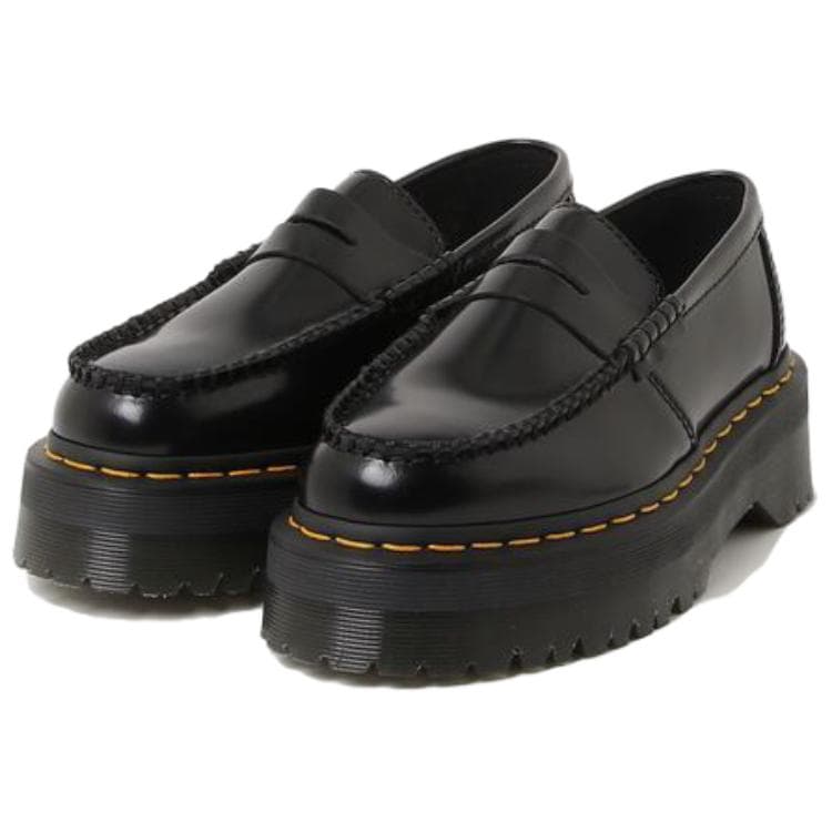 Лоферы Dr.Martens кожаные лоферы унисекс черные - изображение 3