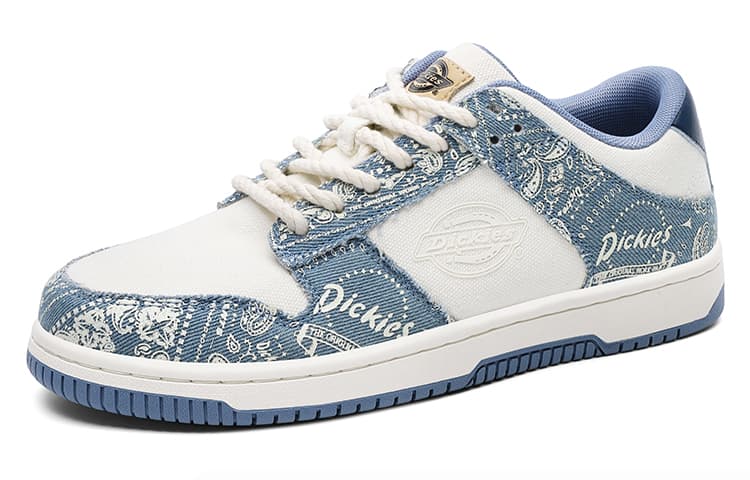 Кроссовки Dickies Retro Sneakers White Blue - изображение 2