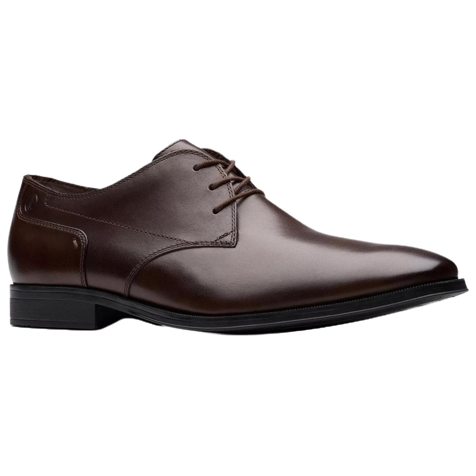 Clarks Paulton Кружево Кожа Мужские Туфли Коричневые - изображение 3