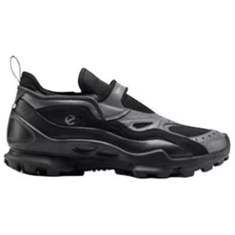 Кроссовки White Mountaineering x Ecco Капсульная коллекция Коровья кожа Низкий топ Повседневная обувь Мужская Черная - изображение 3