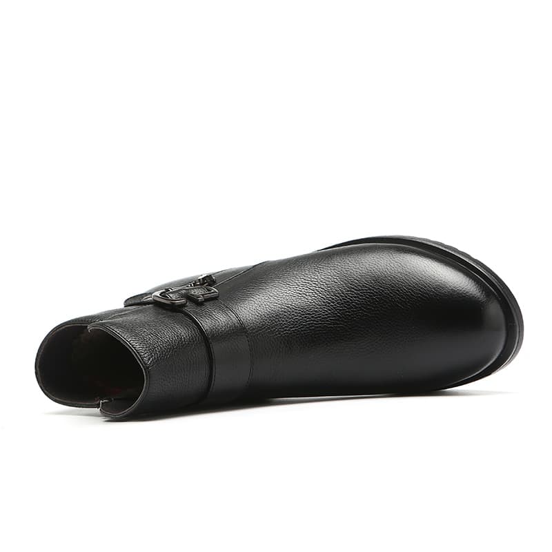 Сапоги AOKANG Black Ankle Boots - изображение 7