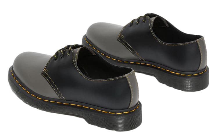 Ботинки Dr. Martens 1461 Smooth Grey Black - изображение 3
