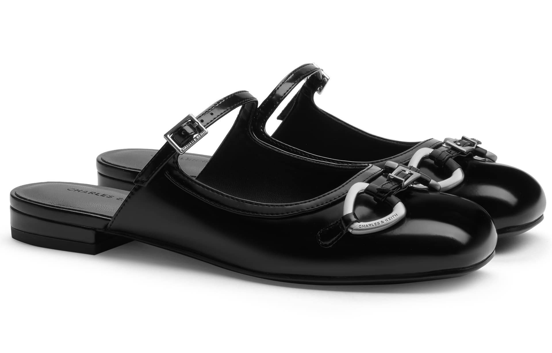 Сандалии CHARLESKEITH ck 2.2cm Light GreyBlack Box - изображение 2