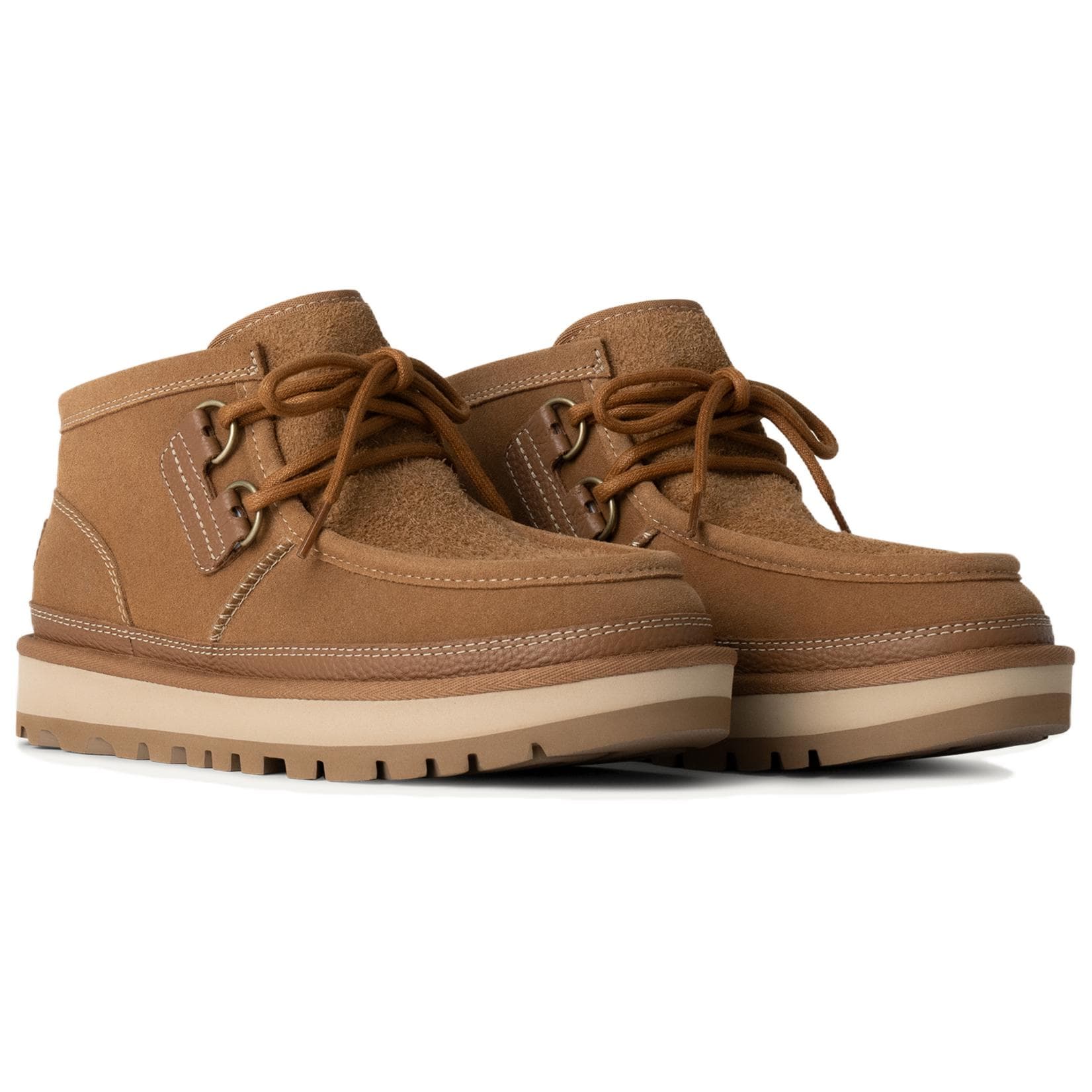 Кроссовки UGG Artificial Suede Casual Shoes Men Brown UGG Искусственная замша Повседневная обувь Мужская Коричневая - изображение 4