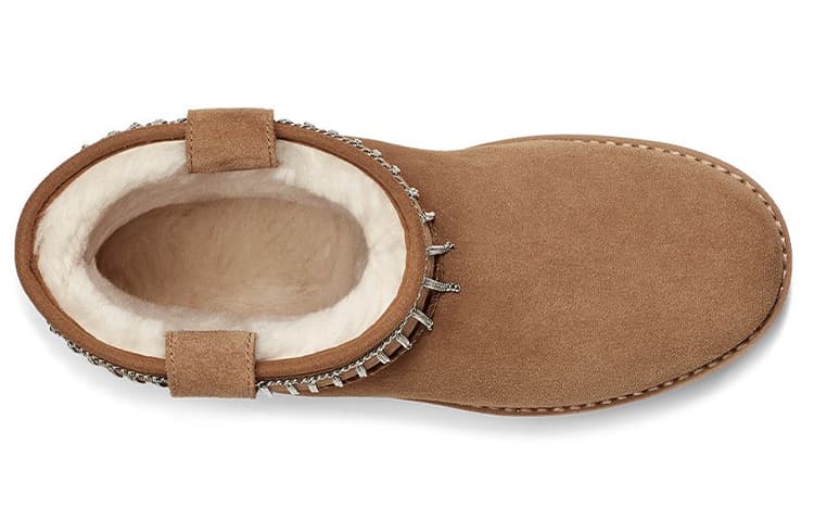 Ботинки зимние UGG CLASSIC MINI Fringe - изображение 5