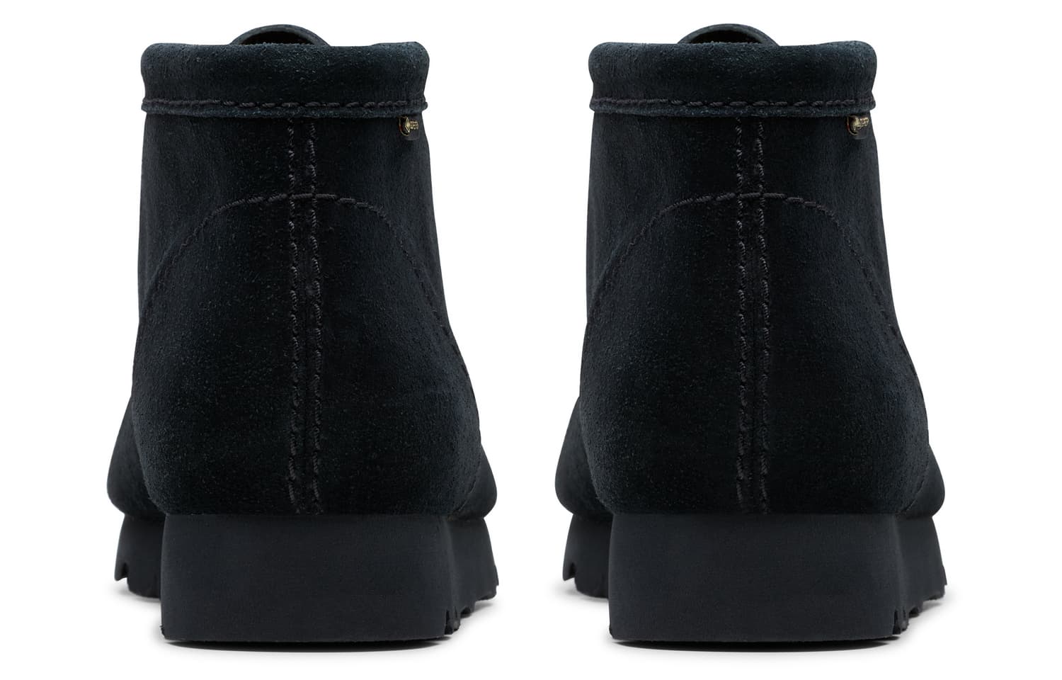 Ботинки Clarks Спилок Коровья Кожа Повседневная Обувь Мужская Черная - изображение 4