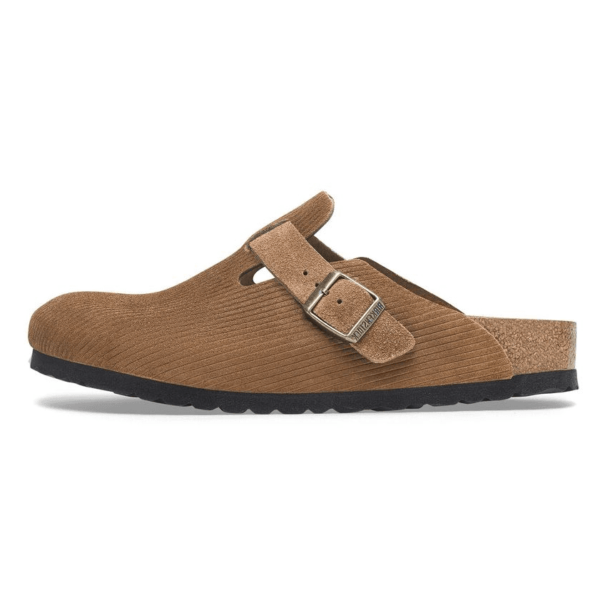 Сандалии Birkenstock Boston Винтаж ЭВА Износостойкий Антибактериальный Быстросохнущий Противоскользящий Тапочки с закрытым носом Унисекс Чайно-коричневый - изображение 1