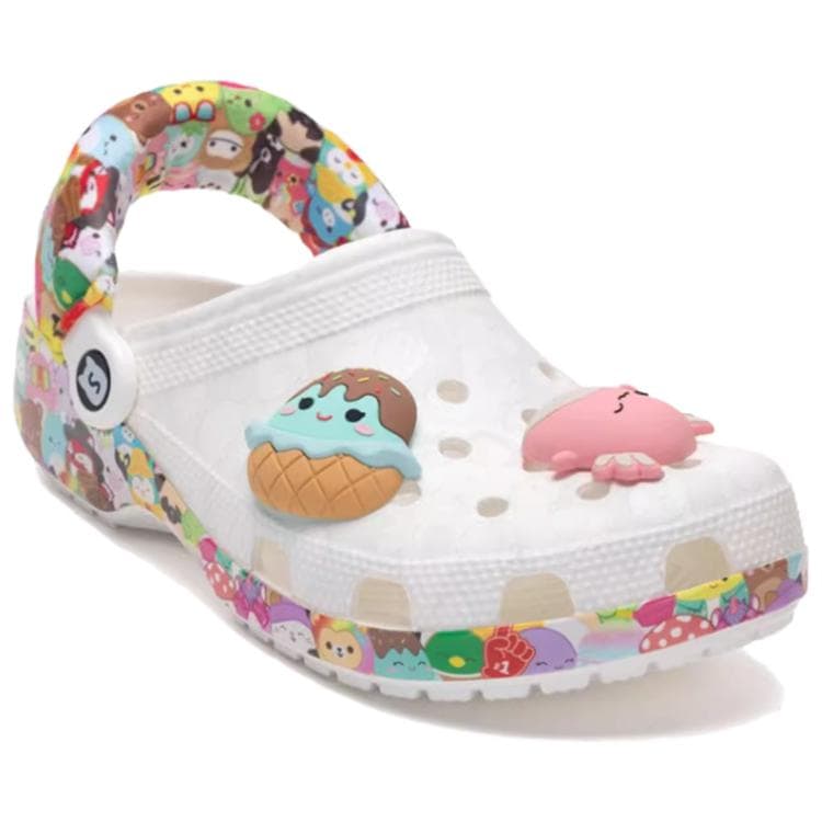 Сабо Crocs x Squishmallow ЭВА Сабо Резиновые Унисекс Белые - изображение 3