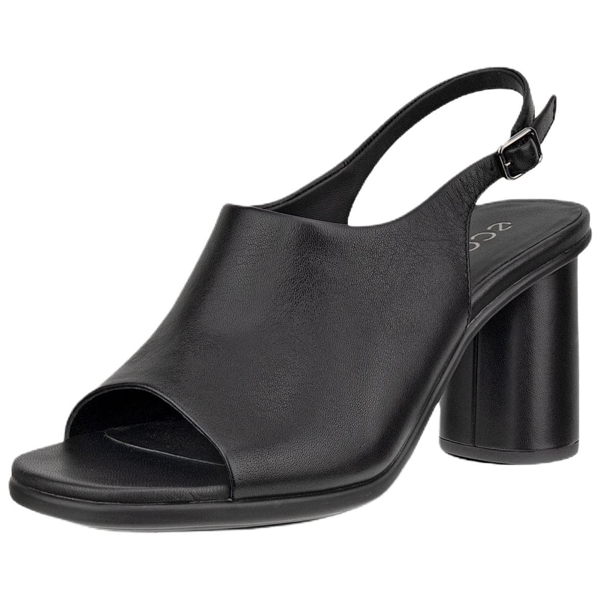 Шлёпанцы Ecco SCULPTED Alba 65 Кожа Одинарные Шнуровые Сандалии Женские Черные - изображение 2