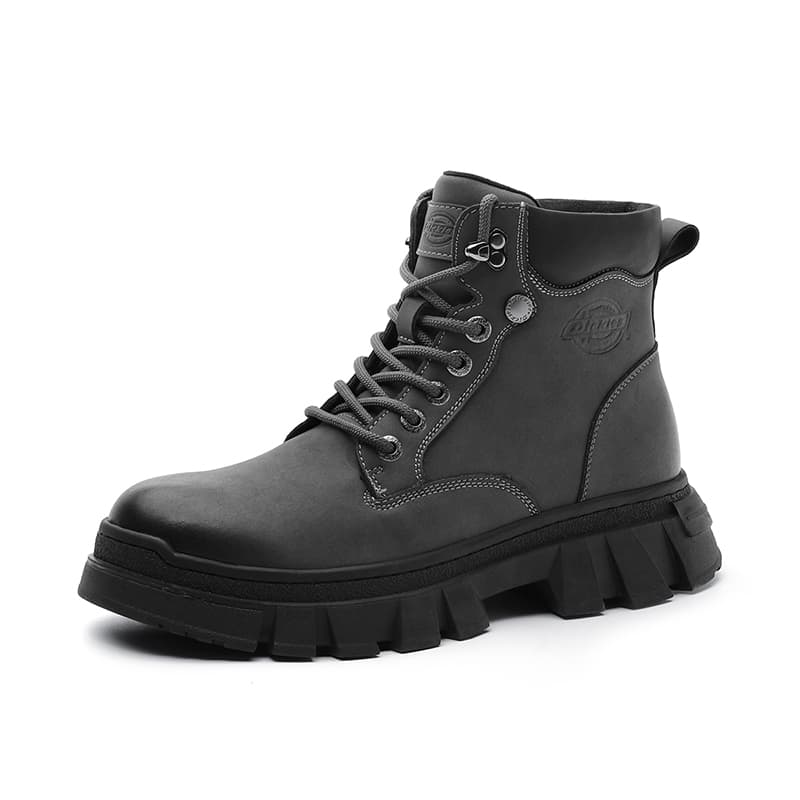 Ботинки Dickies Короткий MID Голень Армейские ботинки Низкий каблук Мужской Металлический - изображение 2