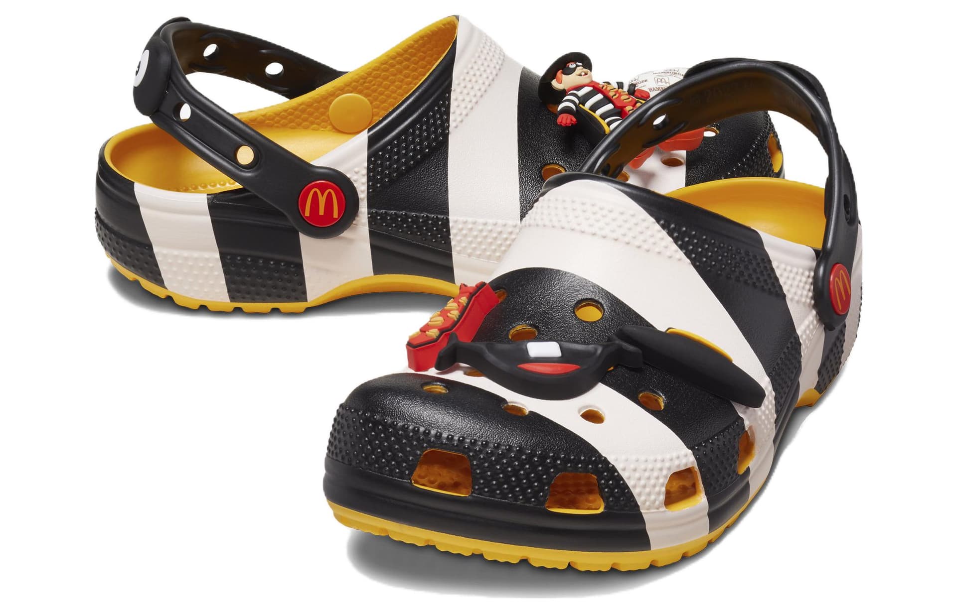 Сабо McDonald's x Crocs Classic Clog Hamburglar - изображение 4
