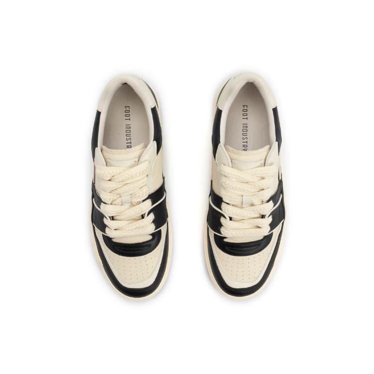 Кроссовки FOOT INDUSTRY 90s Trainer Black White - изображение 4