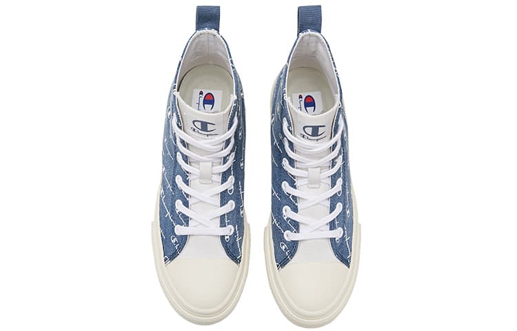 Кеды Champion Campus Mono High Denim Blue - изображение 3