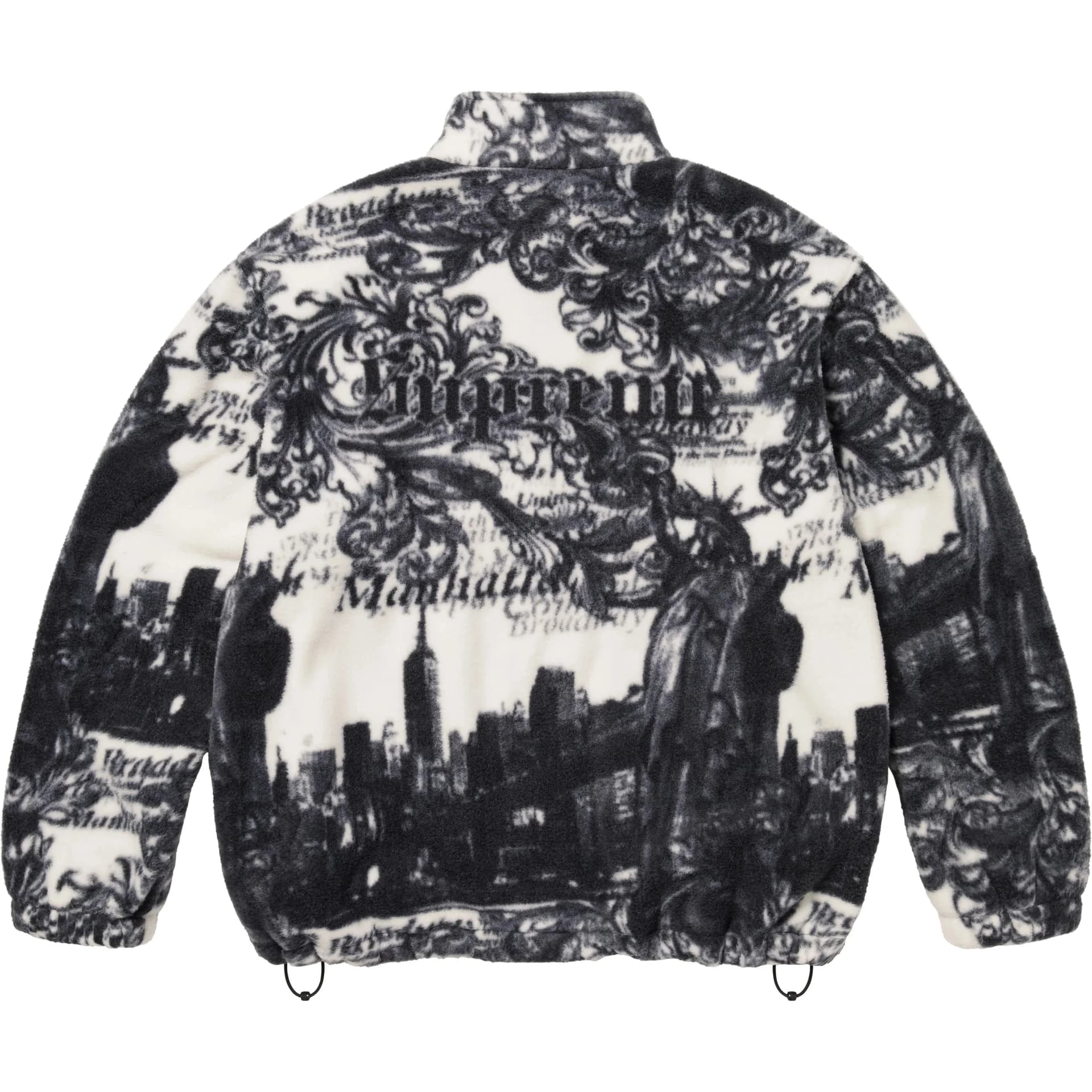 Куртка Supreme FW25 WEEK16 New York Флисовая куртка унисекс - изображение 2