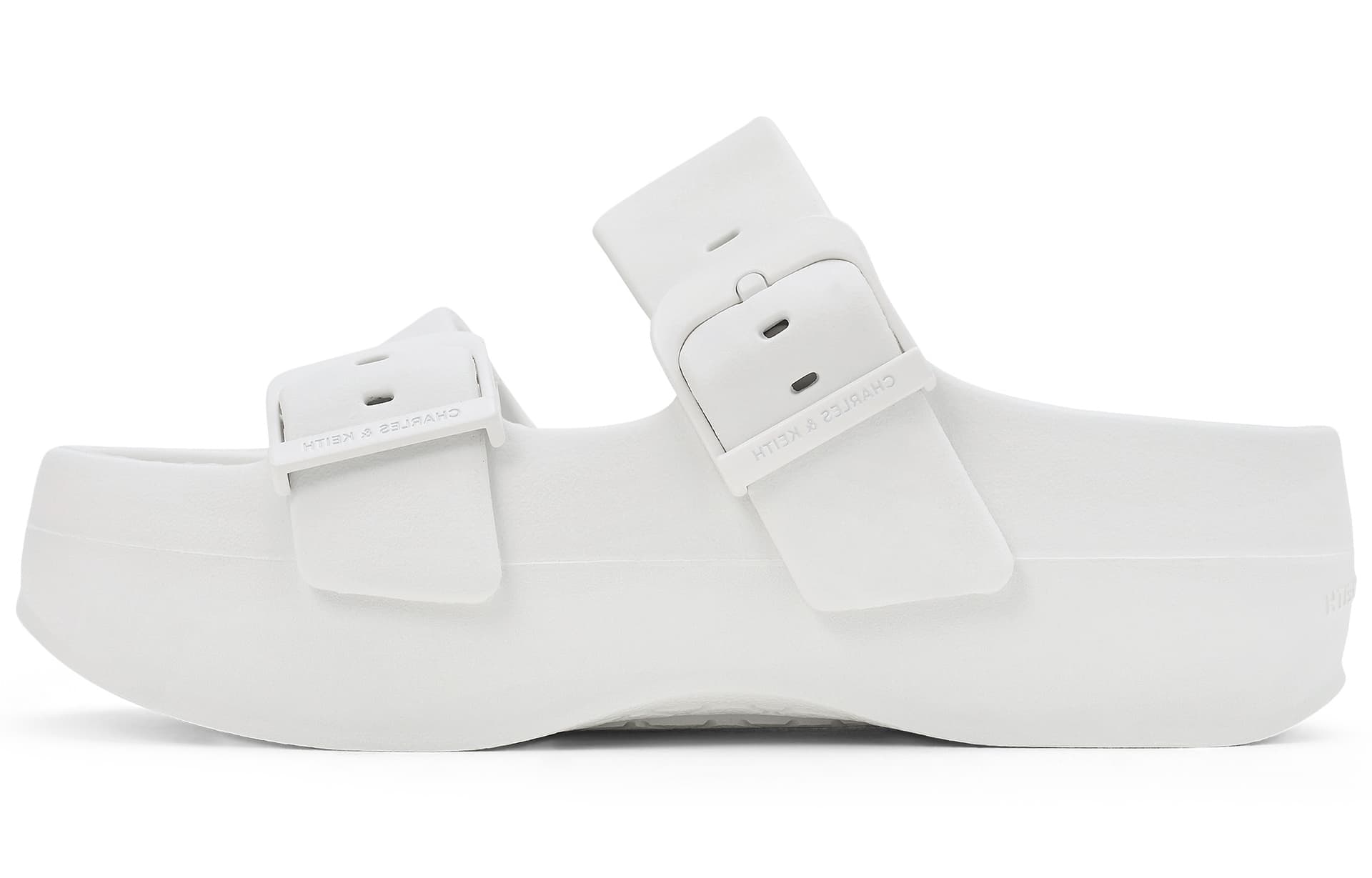 Сандалии CHARLESKEITH ck EVA 5cm BlackWhitePink - изображение 1