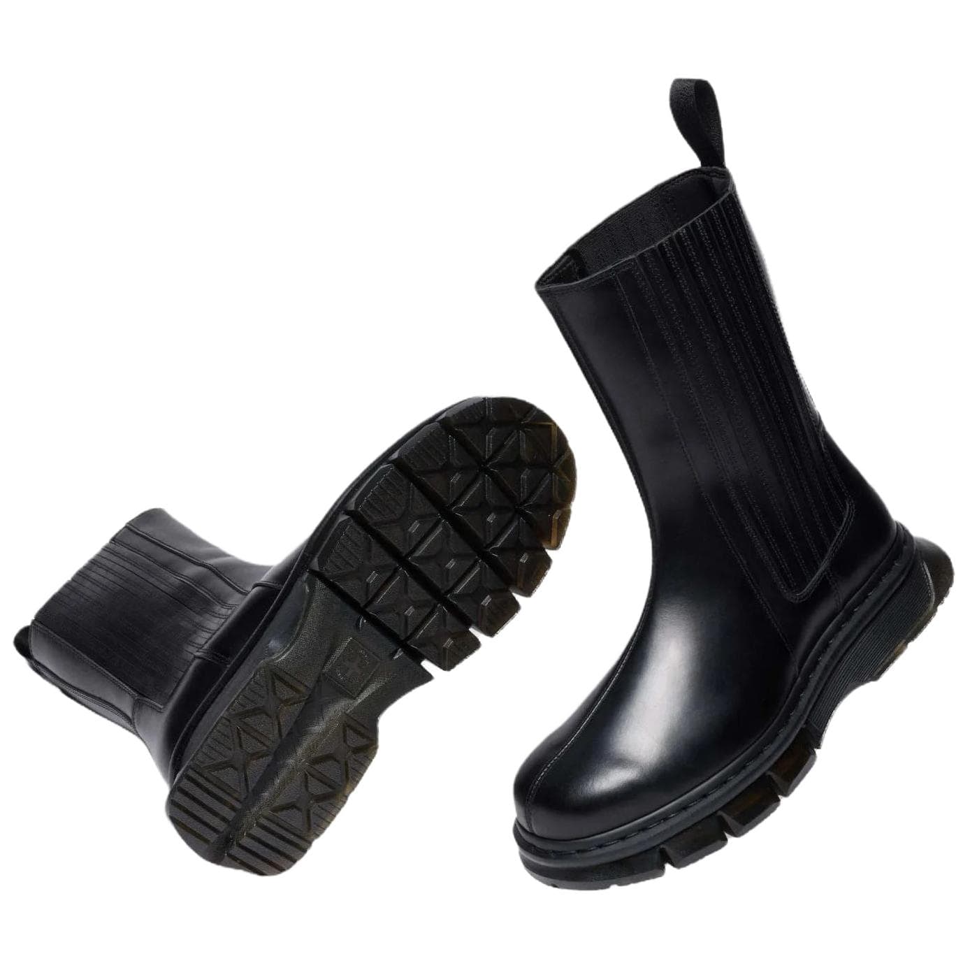 Ботинки челси Dr.Martens 14XX QUBIST Кожа Челси 3 см Унисекс Черный - изображение 6