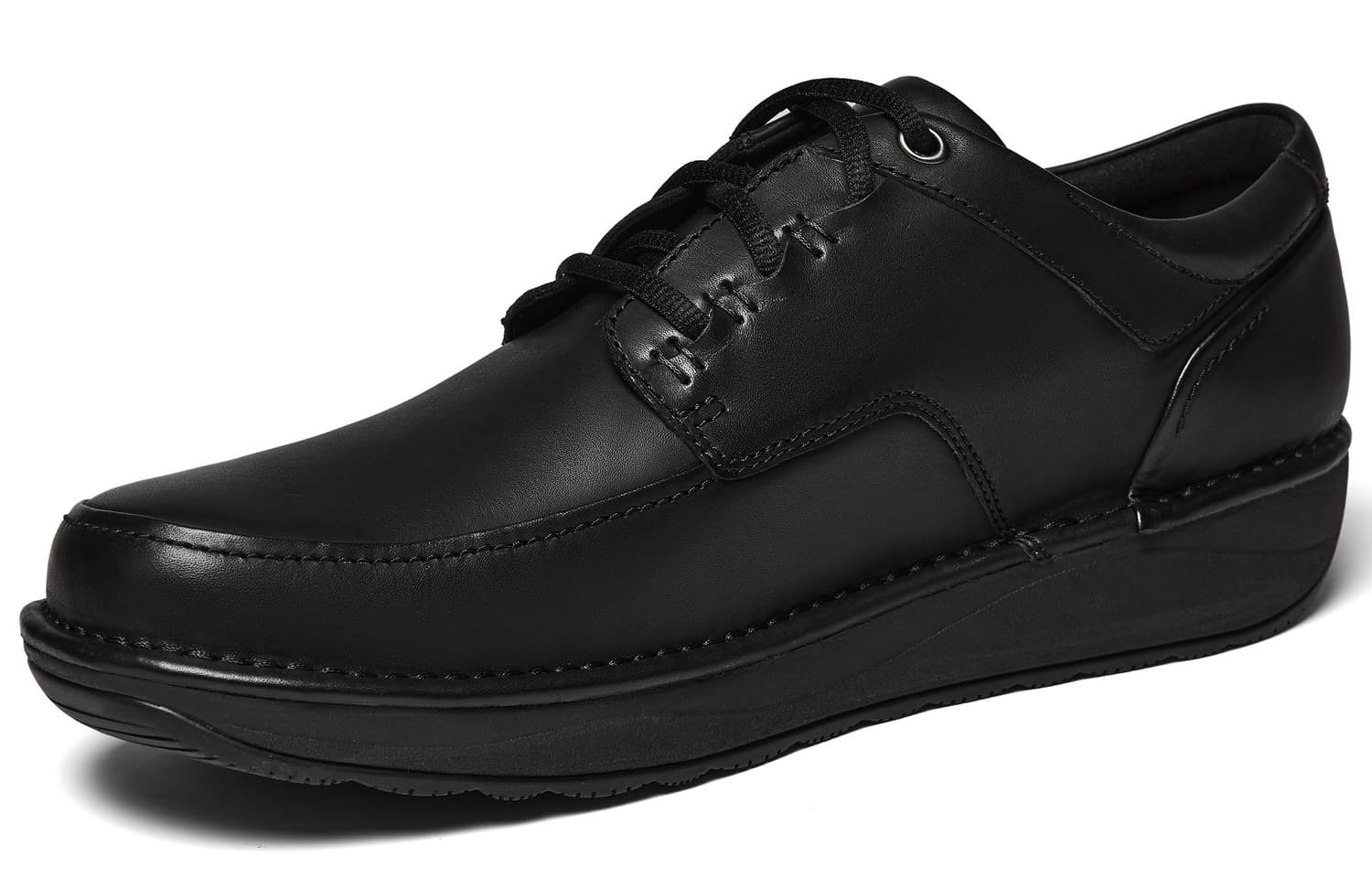 Clarks Коровья кожа Повседневная обувь Мужская Черная - изображение 2