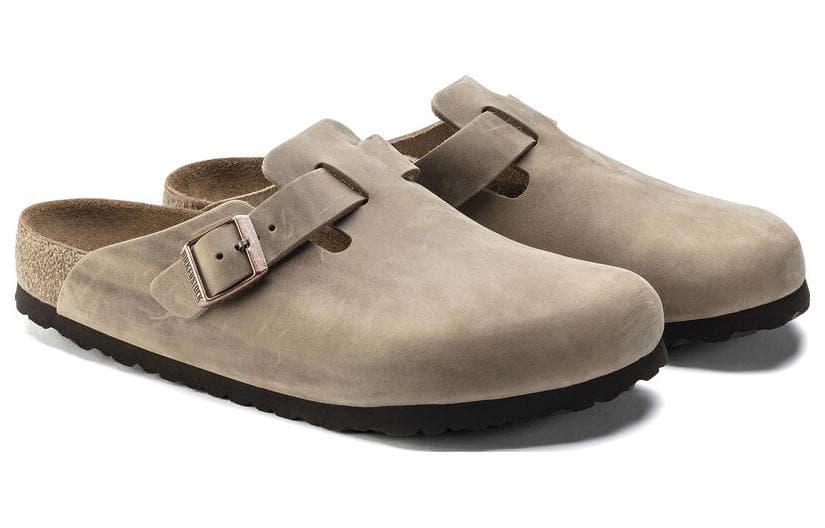 Сандалии Birkenstock Boston Clog Light Brown - изображение 3