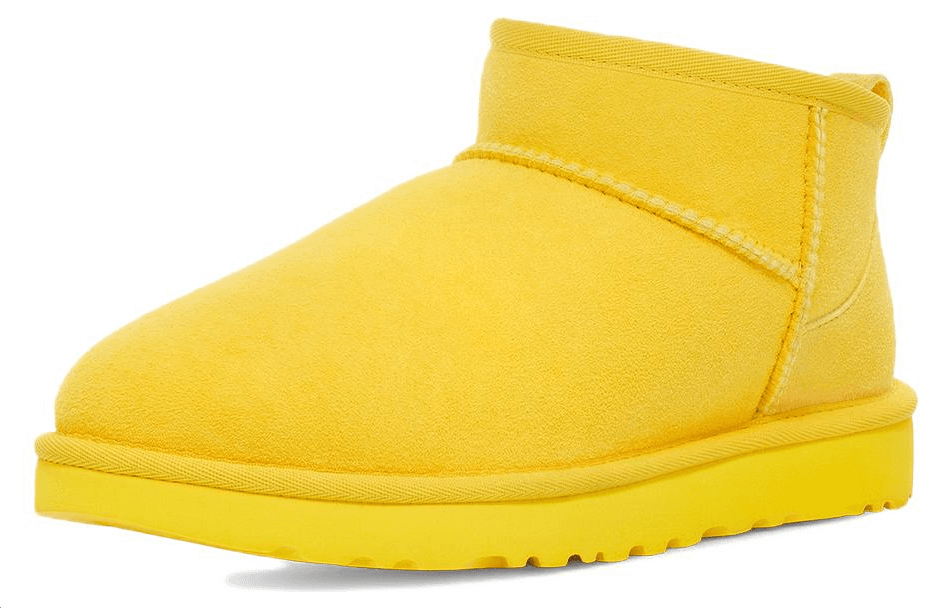 Ботинки зимние UGG Ankle Snow Boots Yellow - изображение 3