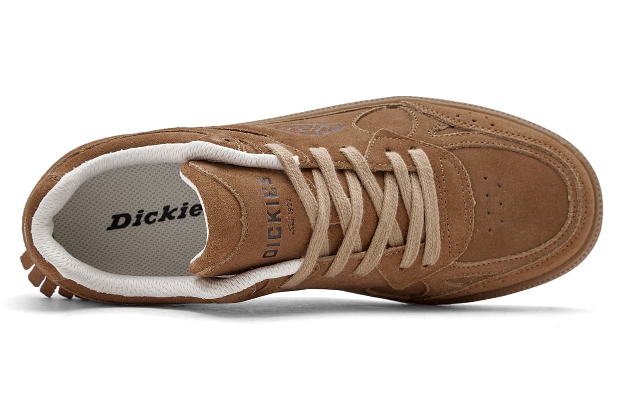 Кроссовки Dickies Низкие Кроссовки для Скейтбординга Мужские Красные Коричневые - изображение 3