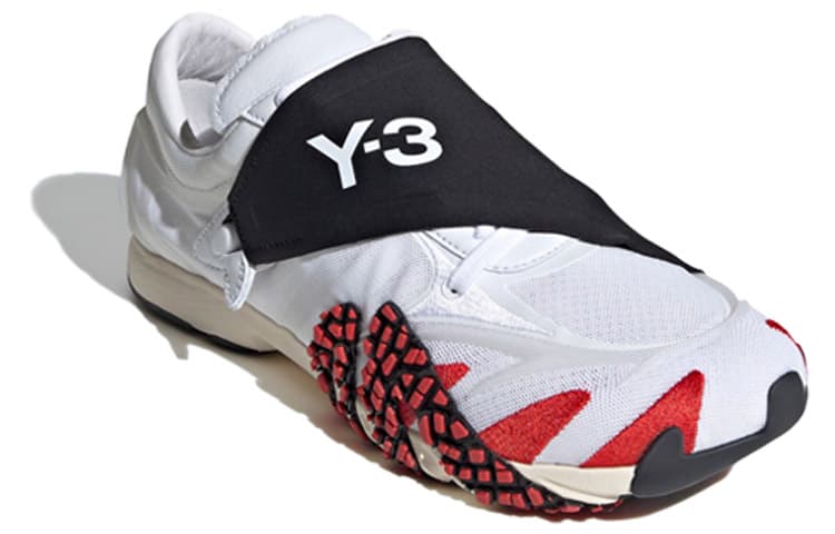 Кроссовки Y-3 Rehito White Black Red - изображение 3