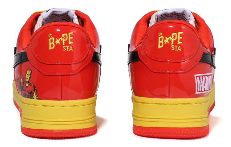 Кроссовки A BATHING APE STA Iron Man - изображение 5