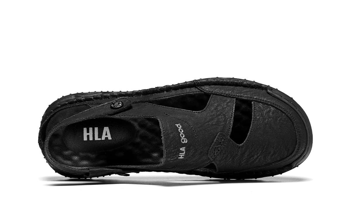 Сандалии HLA Коровья кожа Дышащая Поддерживающая Обувь для водных видов спорта Мужская - изображение 3