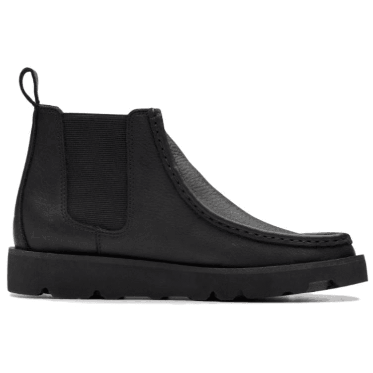 Ботинки челси Clarks Кожа Короткий Челси Женские Черный - изображение 2