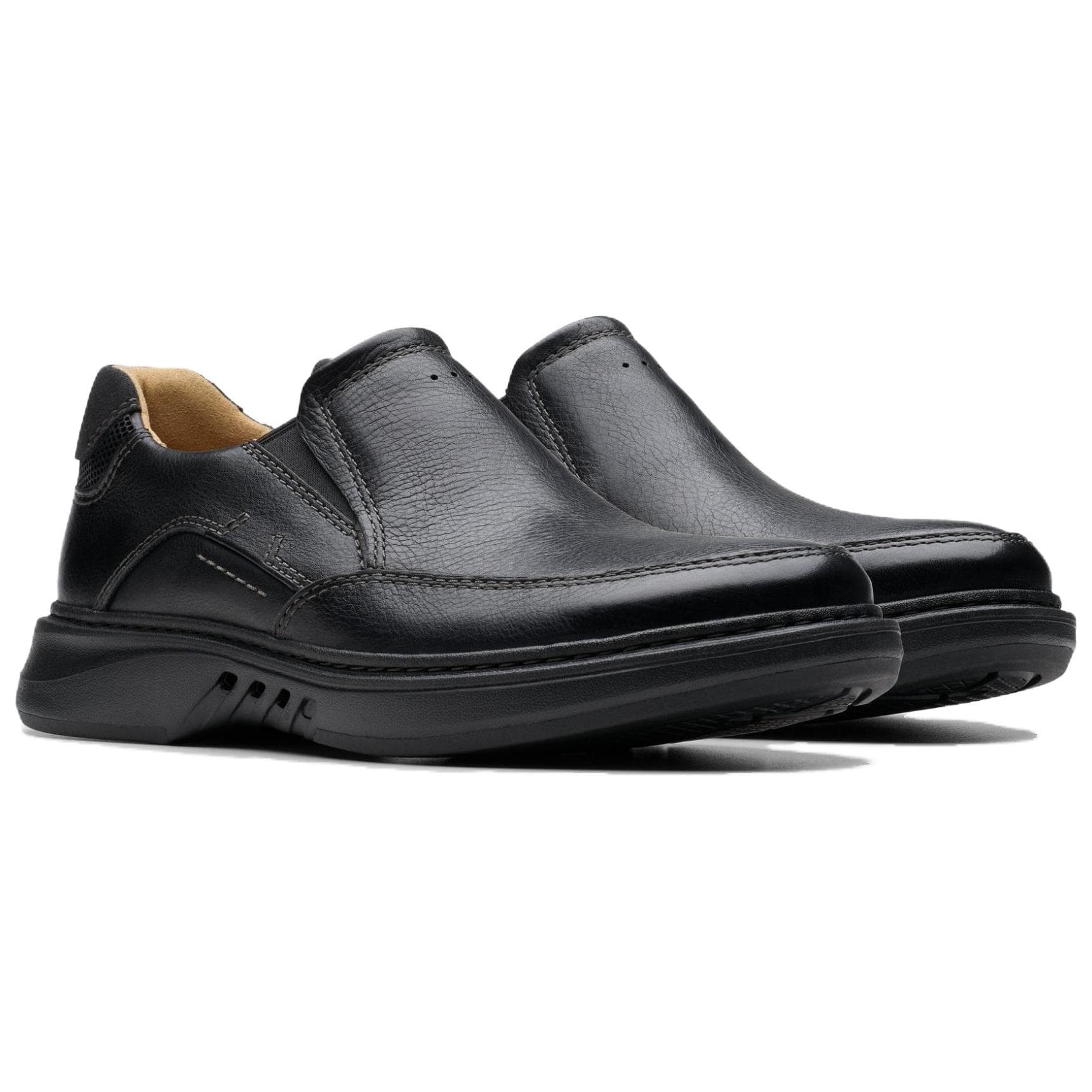 Лоферы Clarks Кожа Модный Тренд Лоферы Мужские Черные - изображение 3