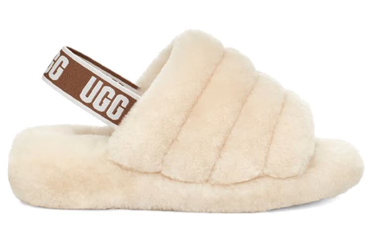 Тапочки UGG Fluff Yeah Natural - изображение 2