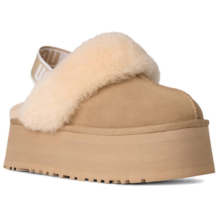Тапочки UGG Funkette Повседневная обувь Женская Горчичный - изображение 4