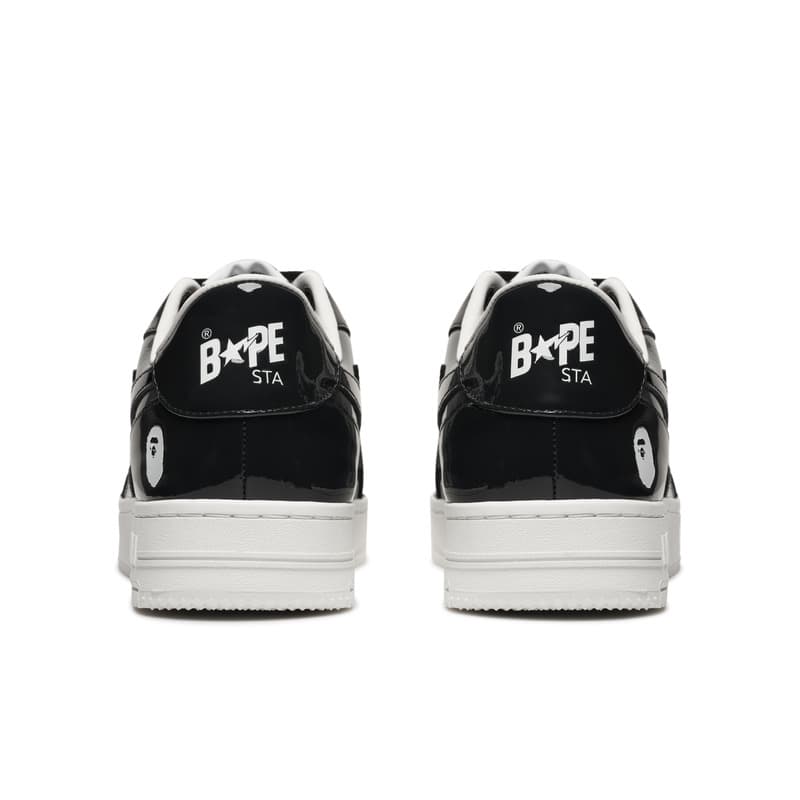 Кроссовки A BATHING APE Коровья кожа Низкий топ Повседневная обувь Мужская - изображение 3
